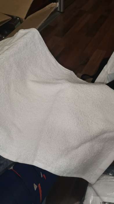 Фотография покупателя товара Салфетка махровая универсальная для уборки Экономь и Я, молочный, 100% хлопок, 350 гр/м2 - Фото 10
