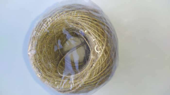 Фотография покупателя товара Шпагат джутовый для подвязки растений, 50 м, 560 текс, 1 нить, джут, Greengo - Фото 1