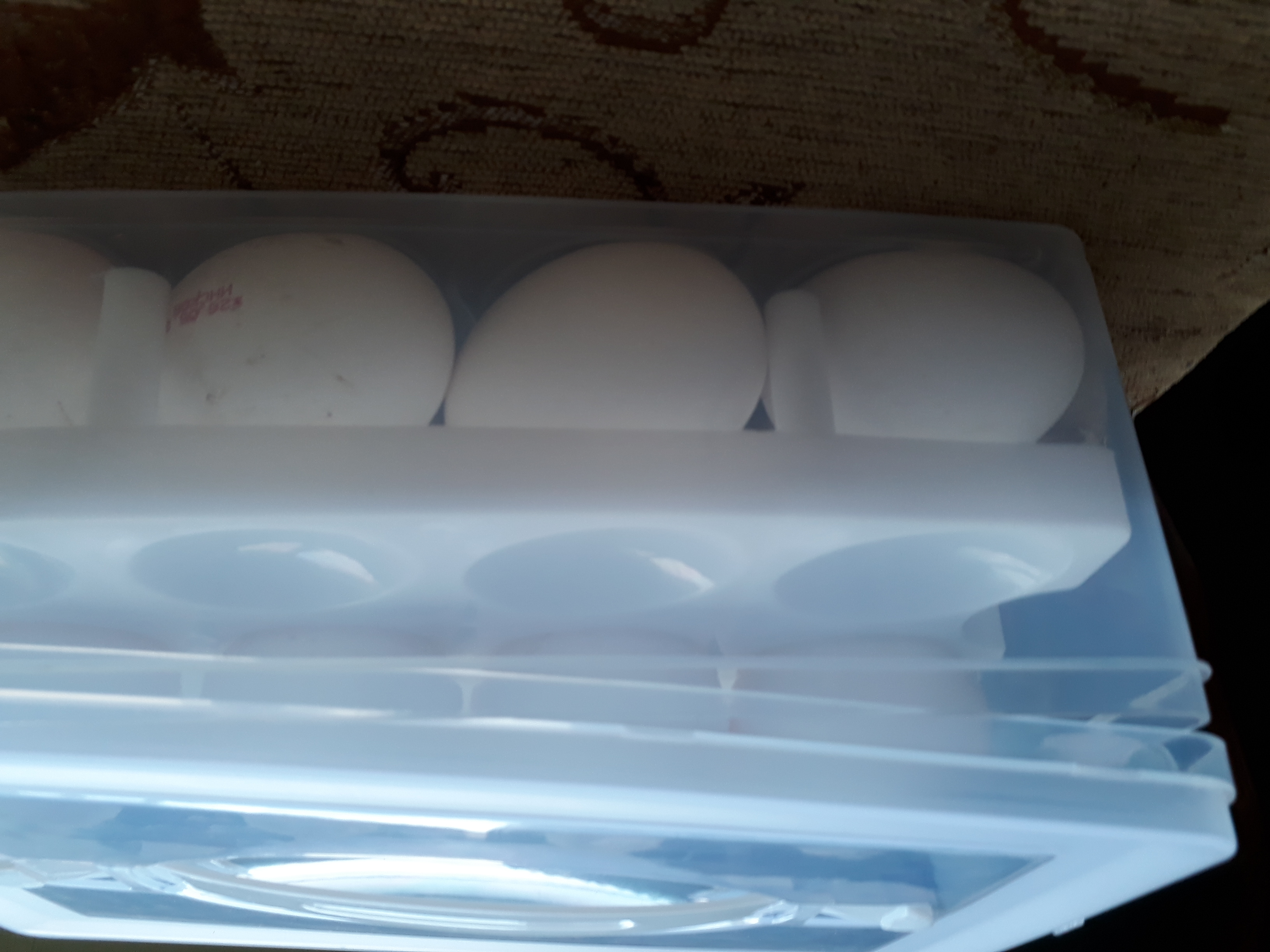 Фотография покупателя товара Контейнер для хранения яиц, 24 ячейки, двухуровневый, цвет МИКС - Фото 5