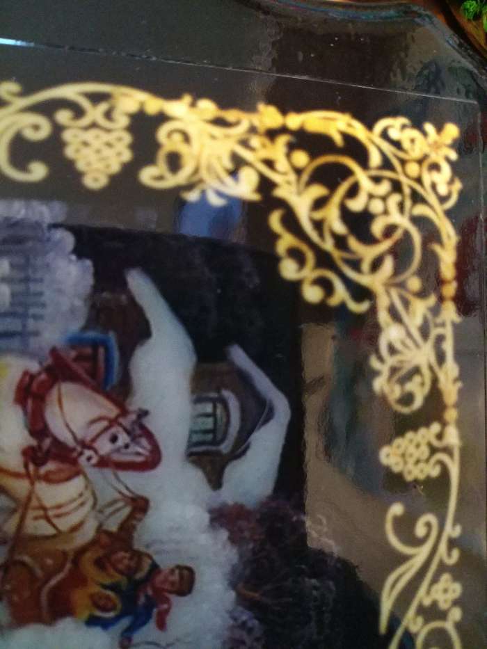 Фотография покупателя товара Шкатулка «Гонки на тройках», 17×23×6 см, лаковая миниатюра - Фото 4