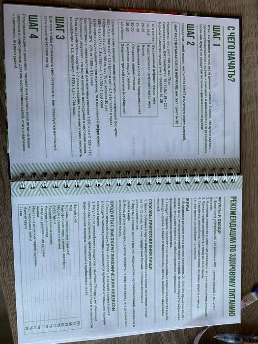 Фотография покупателя товара Дневник питания «Универсальный», 25 листов, 14×20.3 см - Фото 4