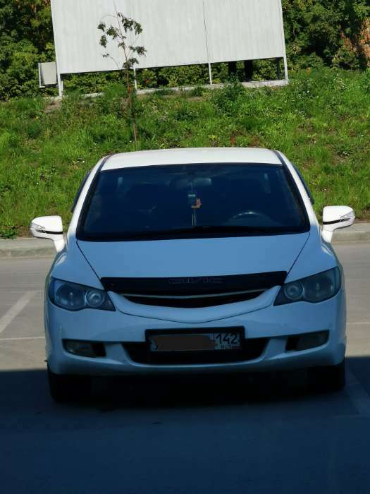 Фотография покупателя товара Наклейка на боковое зеркало авто 20х5 см, черный, набор 2шт