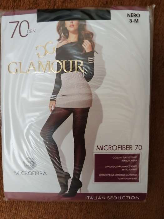 Фотография покупателя товара Колготки женские Microfiber 70 цвет чёрный (nero), размер 3 - Фото 1