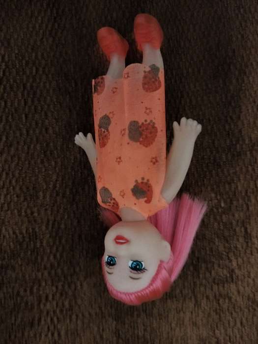 Фотография покупателя товара Кукла малышка «Таня» в платье, МИКС - Фото 2