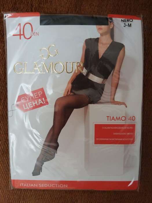 Фотография покупателя товара Колготки женские капроновые, GLAMOUR Tiamo 40 ден, цвет загар (daino), размер 5 - Фото 1