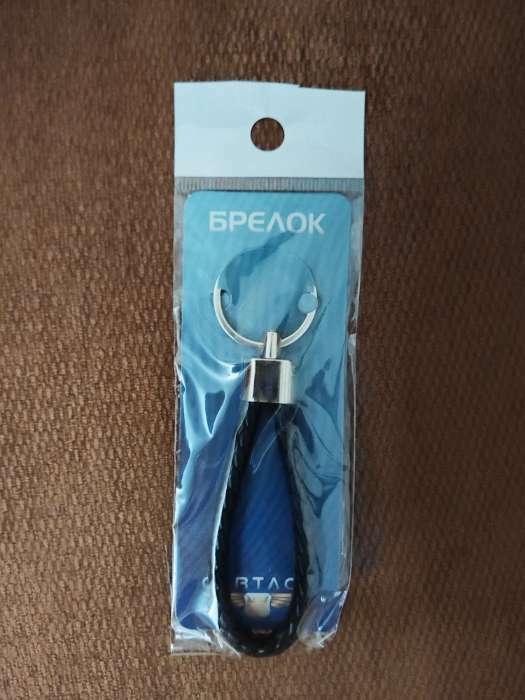 Фотография покупателя товара Брелок для ключей Cartage, петля, черный - Фото 7