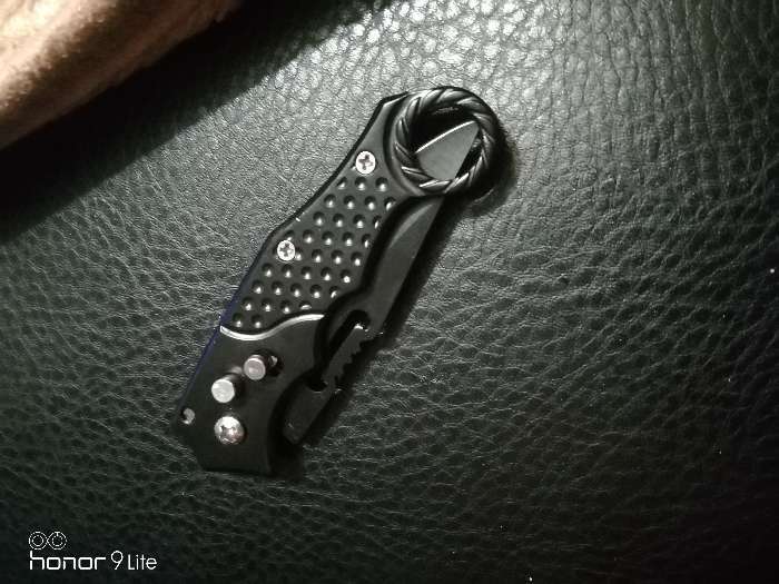 Фотография покупателя товара Нож складной "Пиранья" 16см, клинок 65мм/1мм