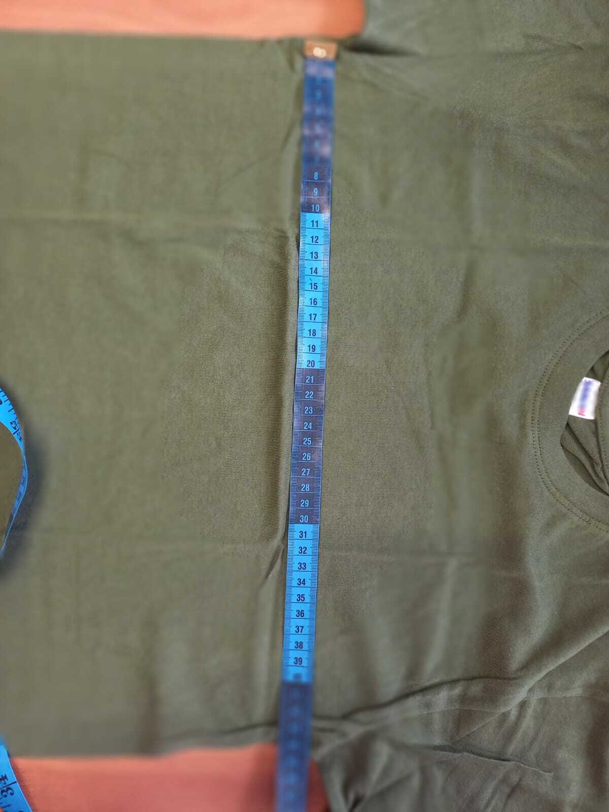 Фотография покупателя товара Футболка мужская однотонная, цвет хаки МИКС, размер 48 - Фото 6