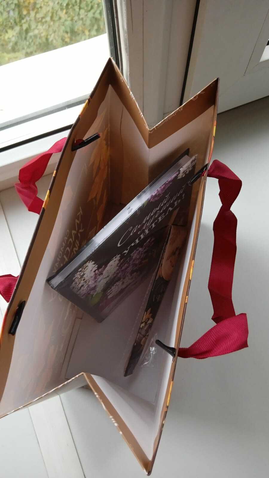Фотография покупателя товара Пакет подарочный ламинированный вертикальный, упаковка, «Учитель года», ML 27 х 23 х 11,5 см - Фото 2
