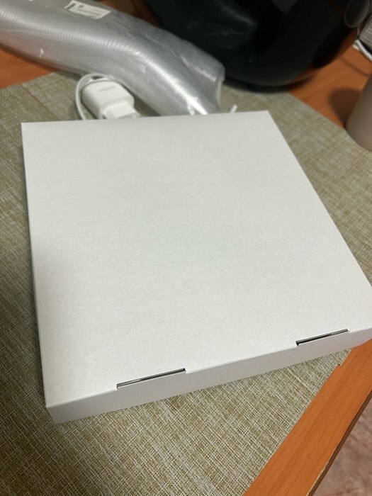 Фотография покупателя товара Коробка для пирога, белая, 23 х 23 х 5 см - Фото 4