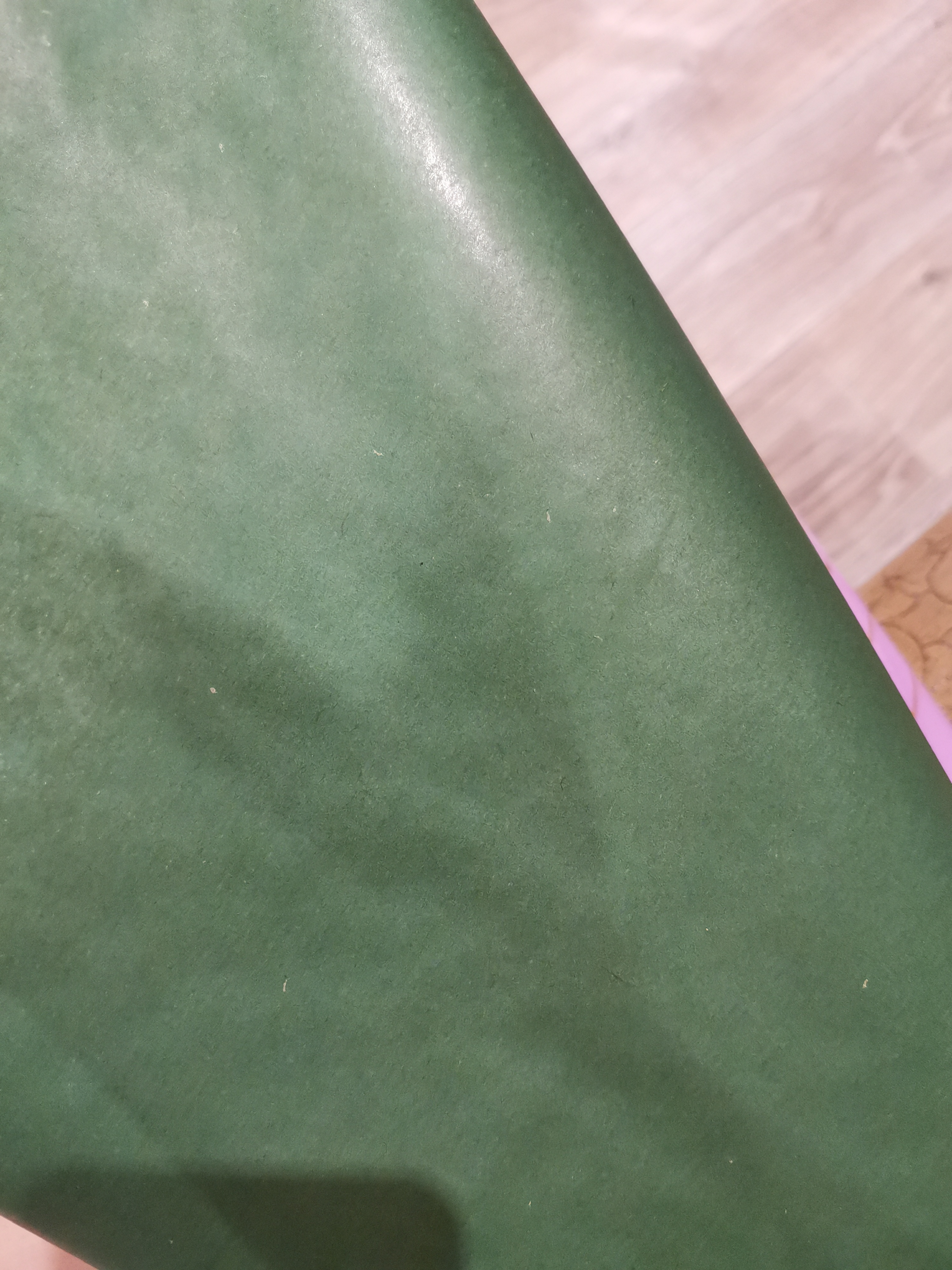 Фотография покупателя товара Бумага упаковочная крафт односторонняя "Травяной", 0,7 х 10 м, 40 г/м²
