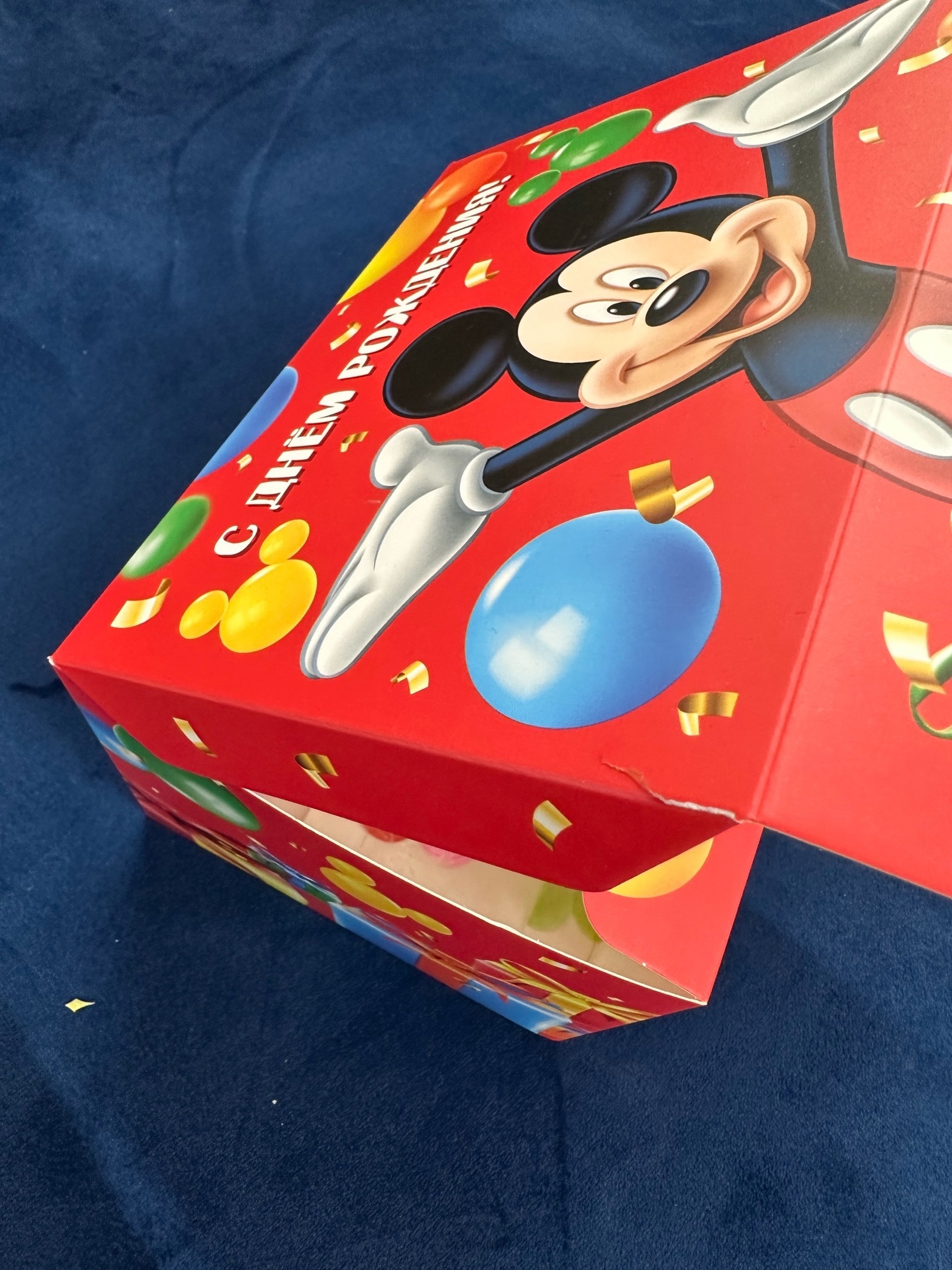 Фотография покупателя товара Подарочная коробка-бум, складная, 20х15х12.5 см, Микки Маус - Фото 23