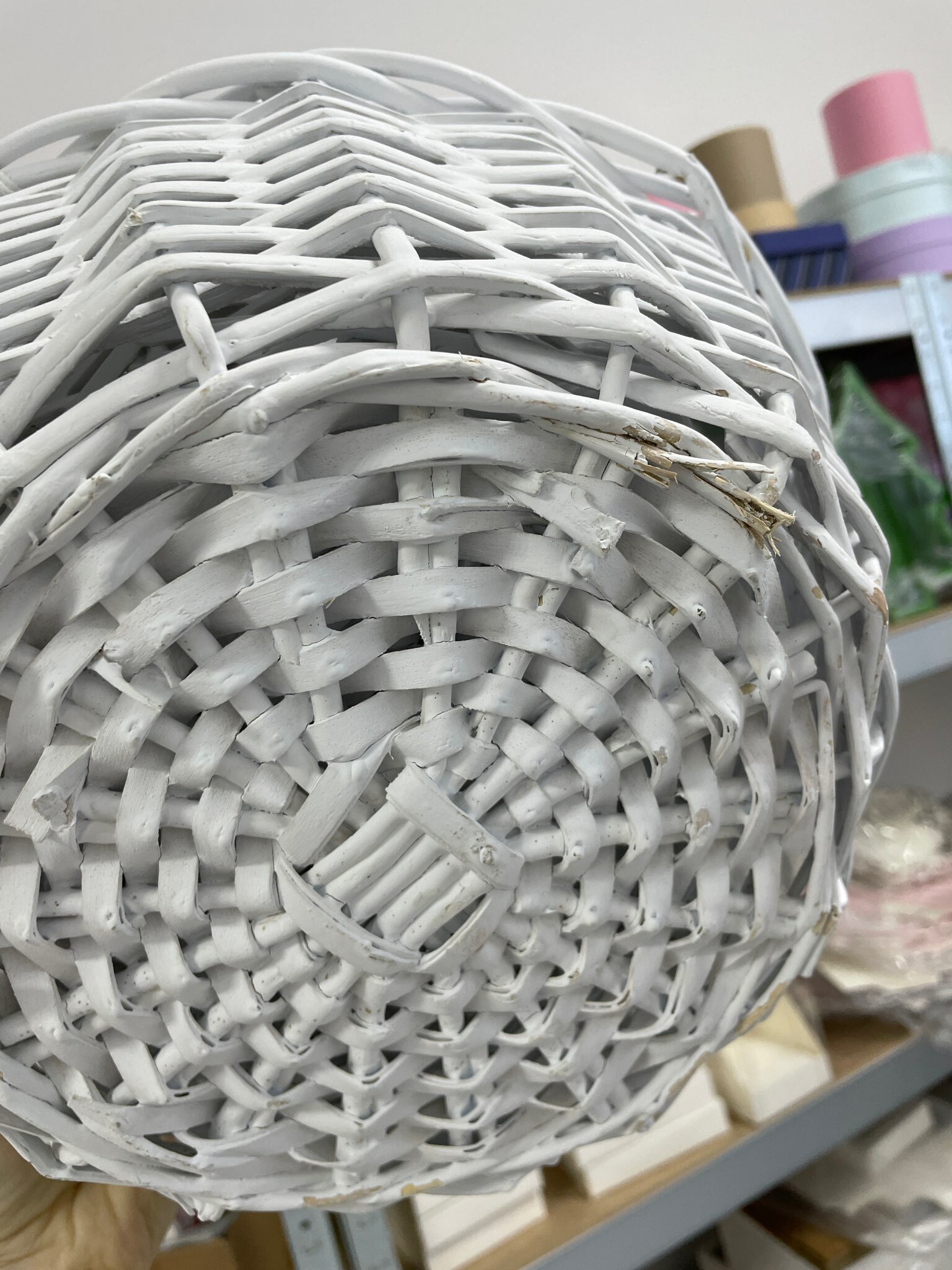 Фотография покупателя товара Набор корзин плетёных, 3 шт., Sofia, ива - Фото 3