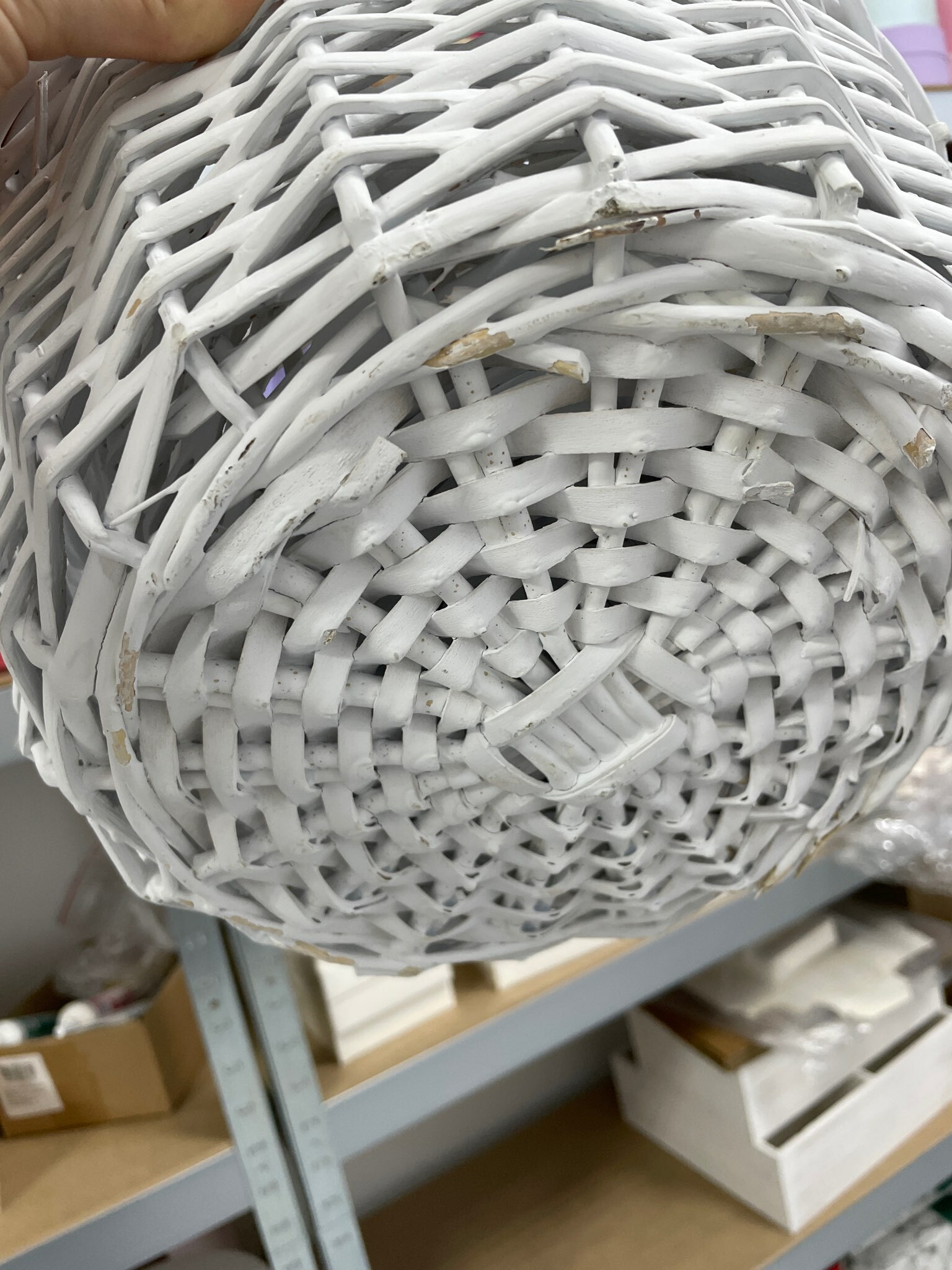 Фотография покупателя товара Набор корзин плетёных, 3 шт., Sofia, ива - Фото 1