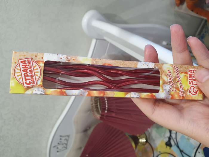 Фотография покупателя товара Свечи для торта витые «Серпантин» 6 шт., коктейльные, шампань - Фото 75