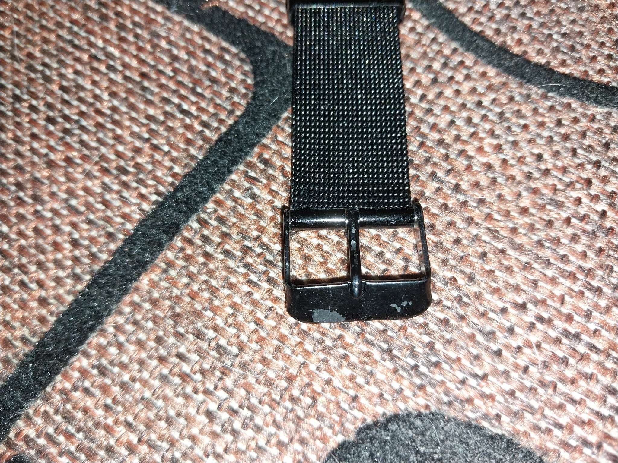 Фотография покупателя товара Часы наручные женские "Ливато", d-3.7 см, черные - Фото 2