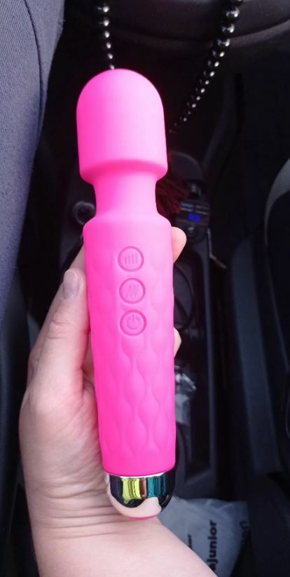 Фотография покупателя товара Вибратор массажный, 20 частот, 16 режимов, 20.4×4.2 см, чёрный - Фото 5