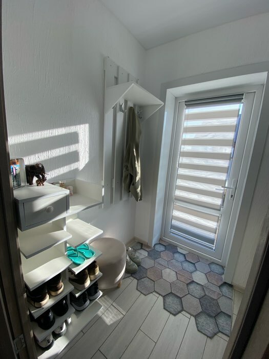 Фотография покупателя товара Обувница, этажерка для обуви «КарлСон24» Scandi, 35 х 50 х 110 см, цвет белый - Фото 1