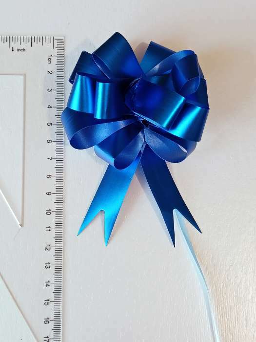 Фотография покупателя товара Бант-шар № 1,8 "Классика", цвет синий