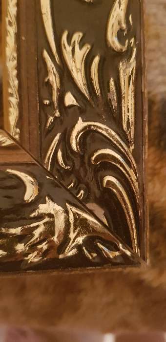 Фотография покупателя товара Рама для картин (зеркал) 40 х 50 х 4 см, дерево "Версаль", золотая - Фото 24