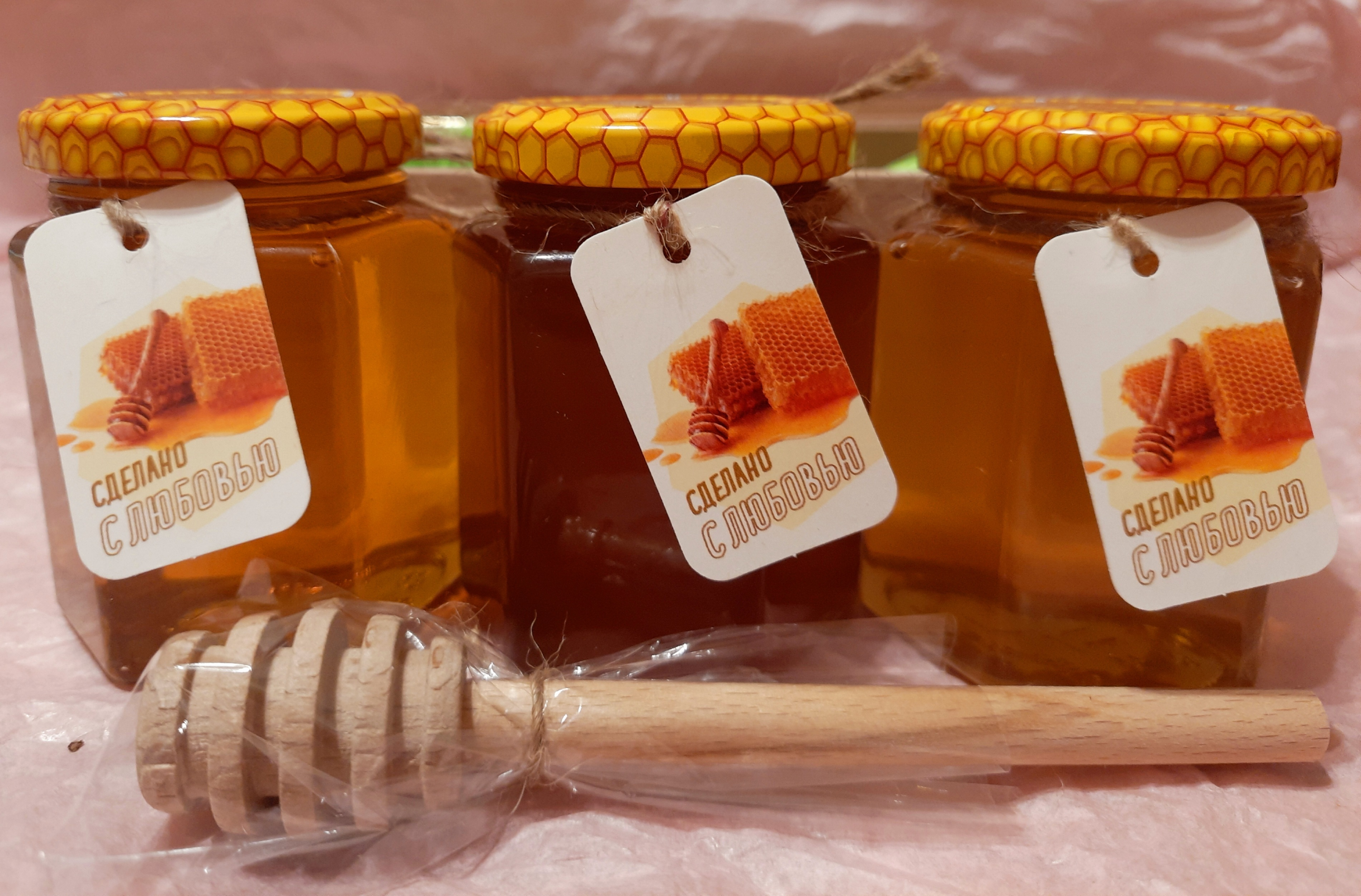 Фотография покупателя товара Ложечка для мёда "Веретено" бук