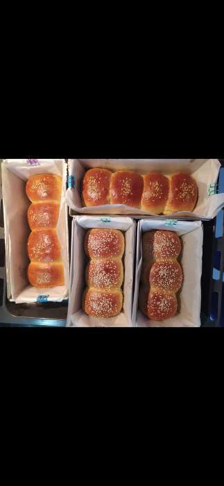 Фотография покупателя товара Форма для выпечки Доляна «Джоанна. Хлеб», 21×11,5×7,5 см, антипригарное покрытие, цвет МИКС - Фото 1