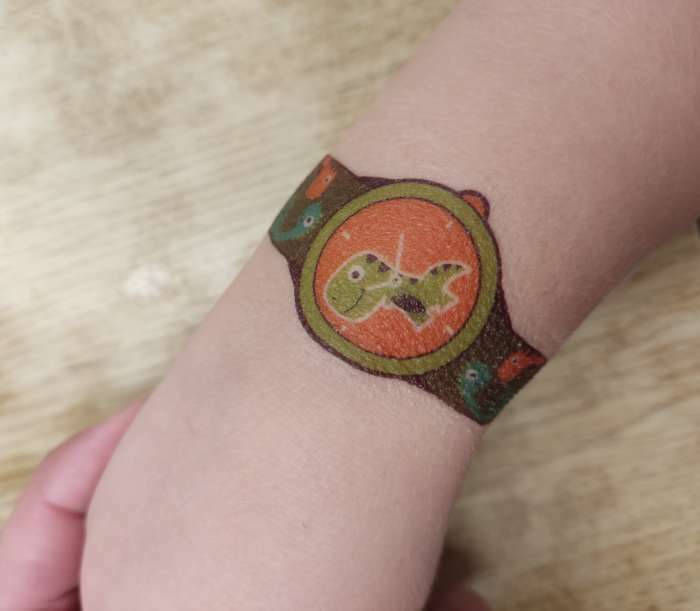 Фотография покупателя товара Переводные тату «Часы для мальчиков», 14 х 21 см