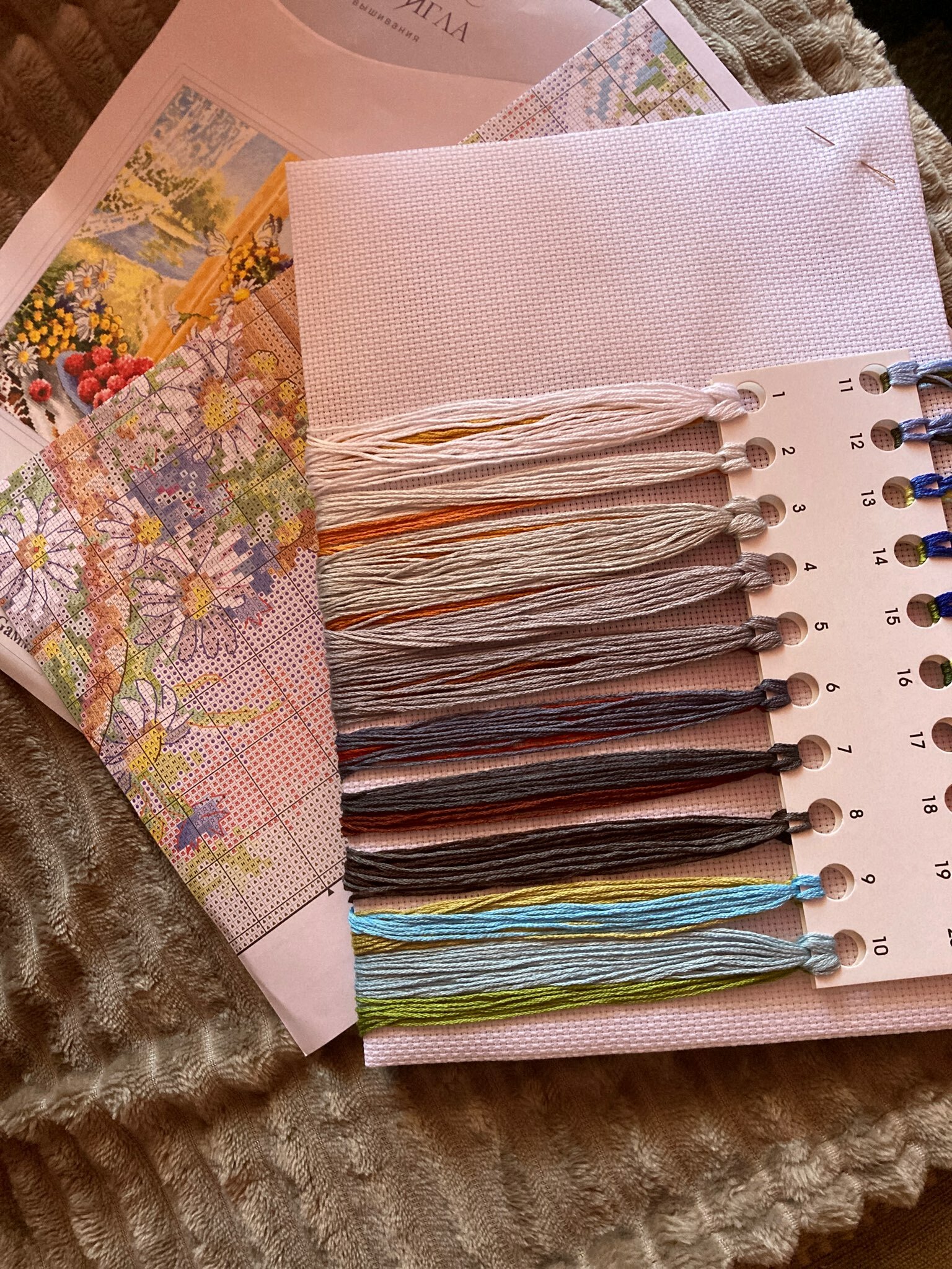 Фотография покупателя товара Набор для вышивания крестом «Летнее утро», 40 × 30 - Фото 1