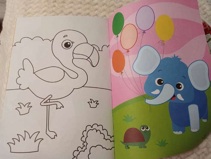 Фотография покупателя товара Аппликация для малышей «Весёлые животные», 20 стр., формат А4 - Фото 2