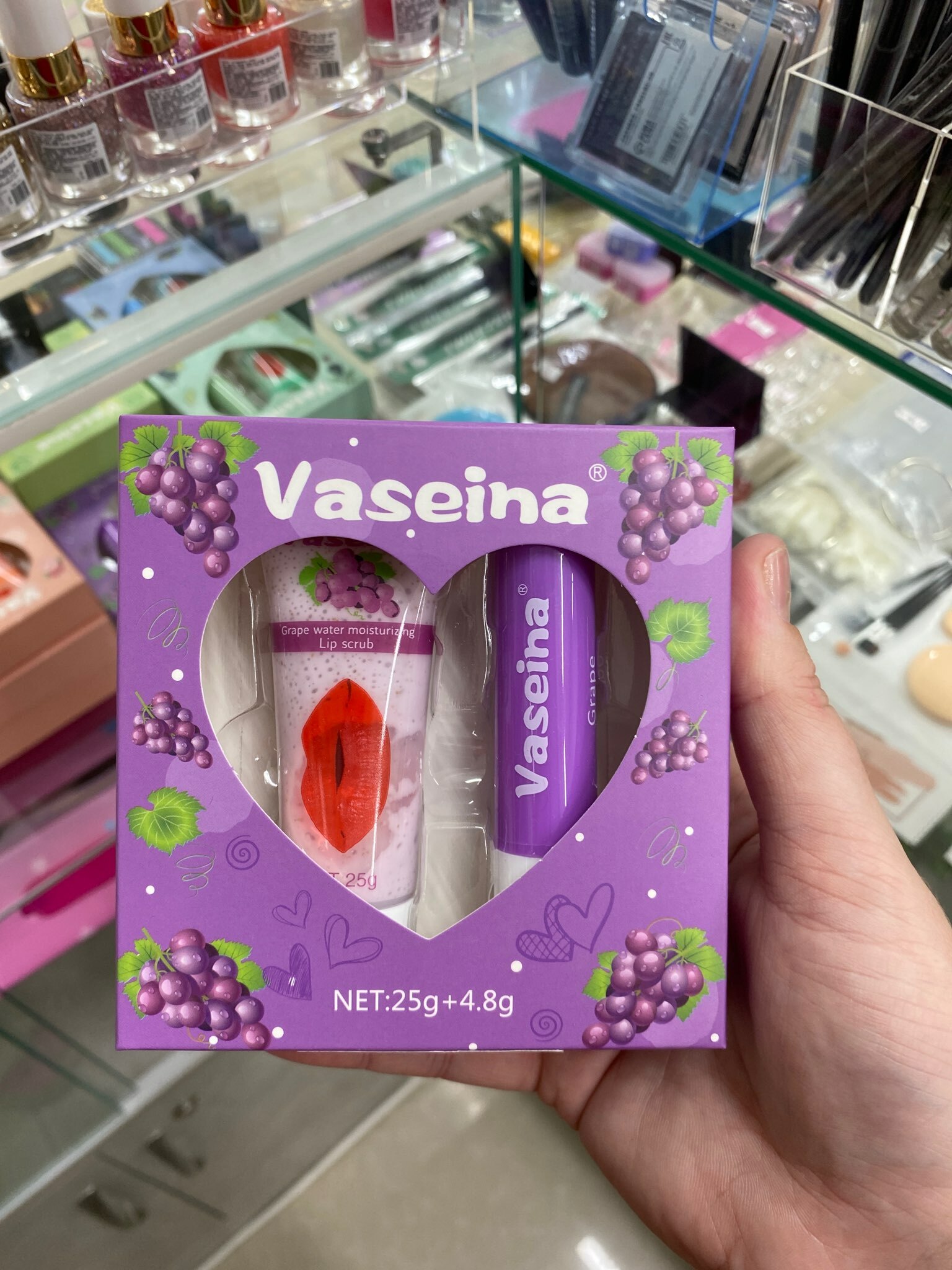 Фотография покупателя товара Набор для губ «Персик» : бальзам и скраб - Фото 5