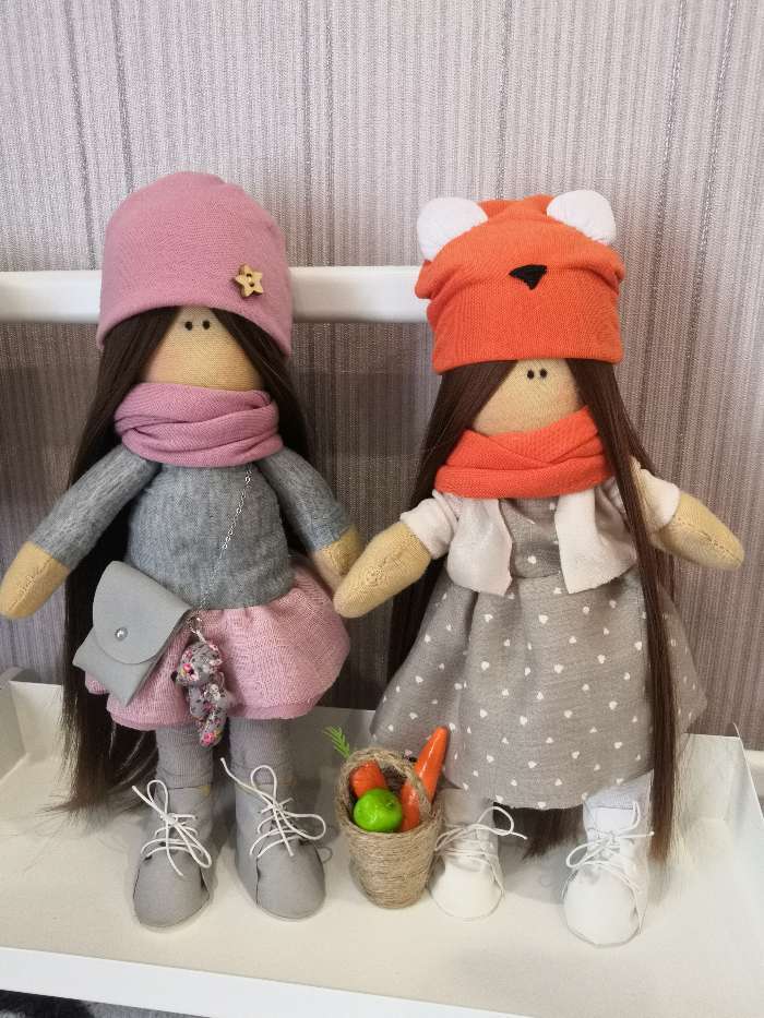 Фотография покупателя товара Набор для шитья. Интерьерная кукла «Алиса», 30 см - Фото 3