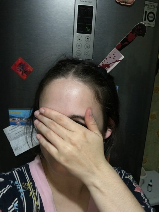 Фотография покупателя товара Карнавальный ободок «Нож» - Фото 1