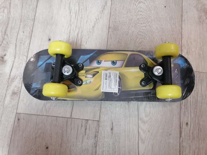 Фотография покупателя товара Скейтборд детский ONLITOP, 44х14 см, колёса PVC 50 мм, пластиковая рама - Фото 7
