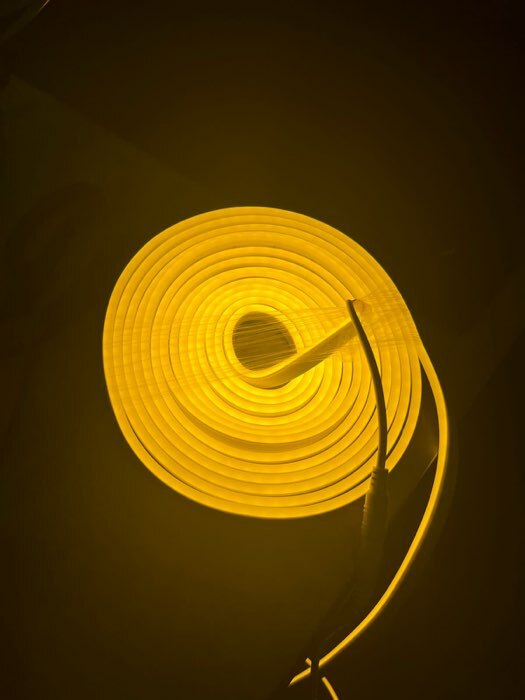 Фотография покупателя товара Гибкий неон Luazon Lighting 6 × 12 мм, IP65, 10 м, SMD2835, 120 LED/м, 12 В, свечение розовое - Фото 5