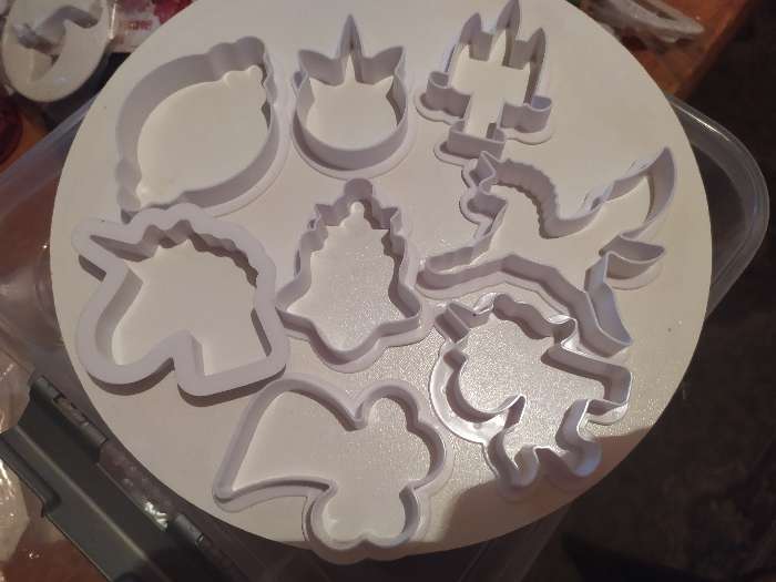 Фотография покупателя товара Набор форм для вырезания печенья Доляна «Праздник единорога», 8 предметов, 9×6×1,5 см, цвет белый - Фото 1
