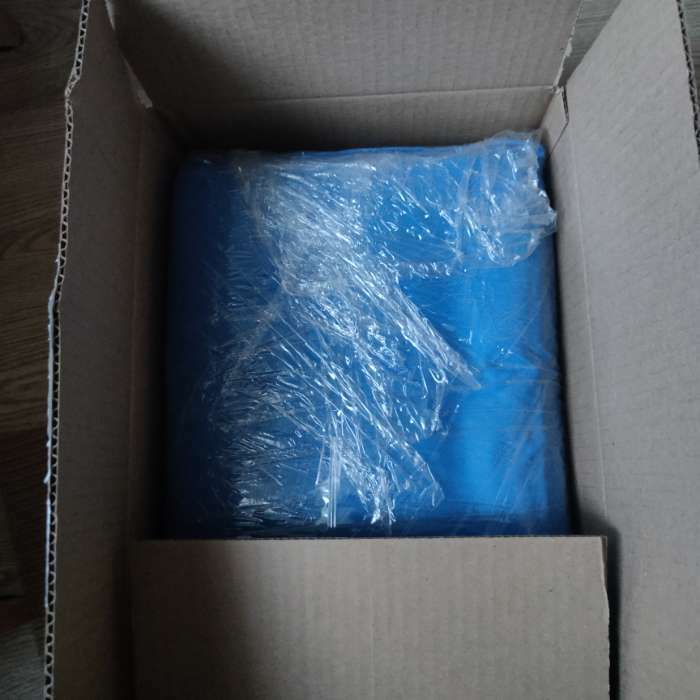Фотография покупателя товара Шторы блэкаут, размер 160x250 см - 2 шт, цвет голубой - Фото 7