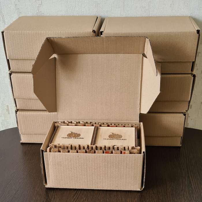 Фотография покупателя товара Коробка самосборная 22 х 16,5 х 10 см