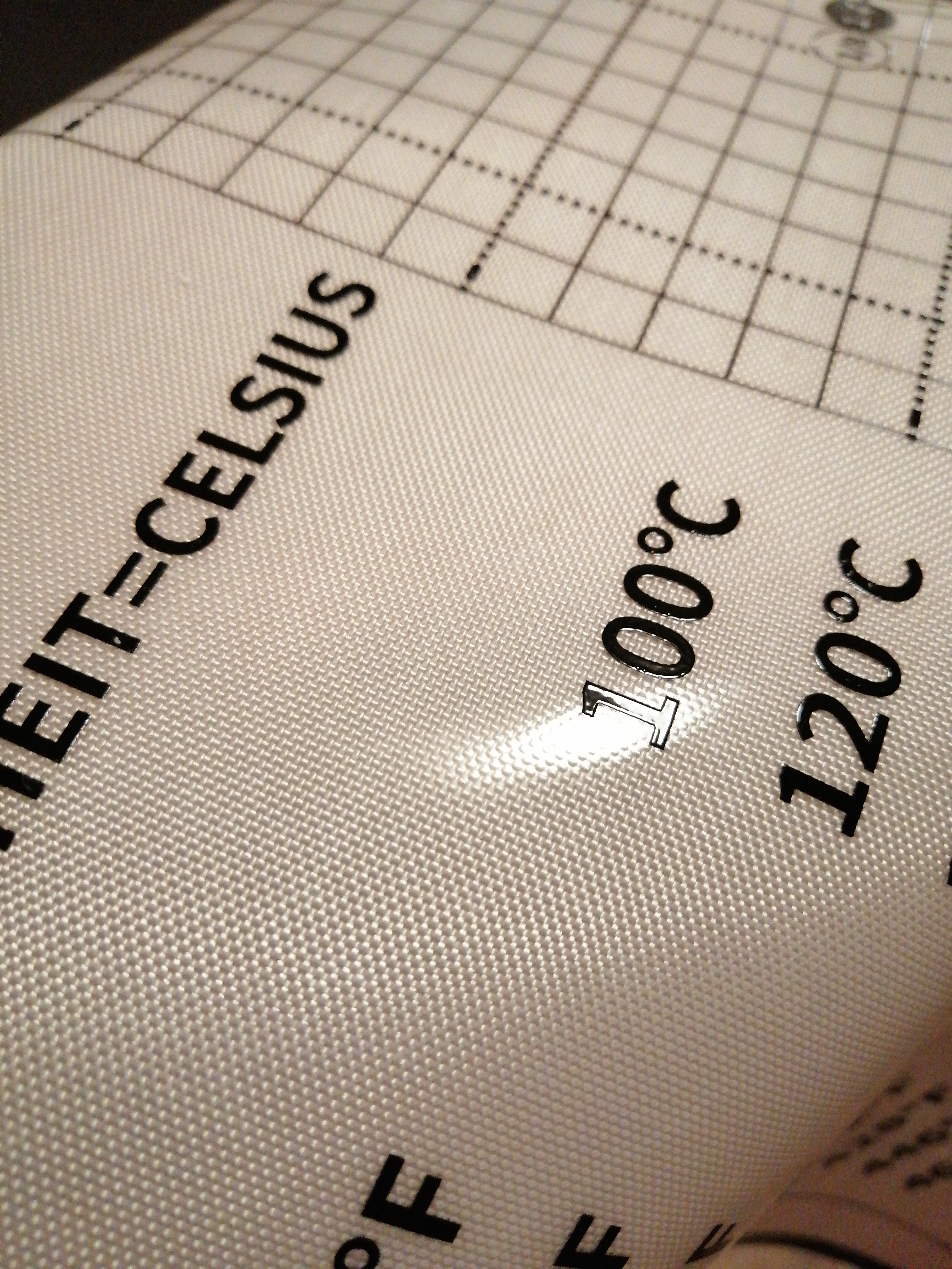 Фотография покупателя товара Армированный коврик с разметкой KONFINETTA, силикон, 60×50 см, цвет чёрный - Фото 8