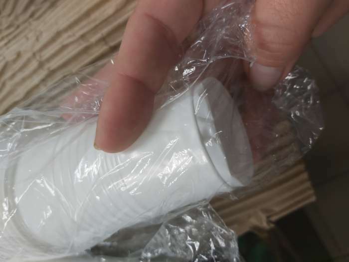 Фотография покупателя товара Стакан одноразовый пластиковый "Белый" 200 мл - Фото 6