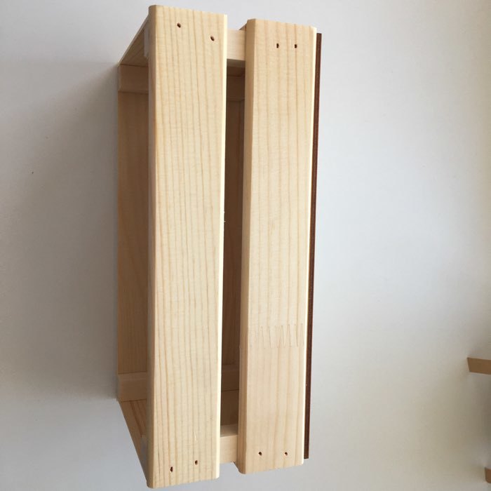 Фотография покупателя товара Кашпо деревянное 24.5×13.5×9 см "Двушка Лайт", двухреечное, бордовый тёмный Дарим Красиво - Фото 66