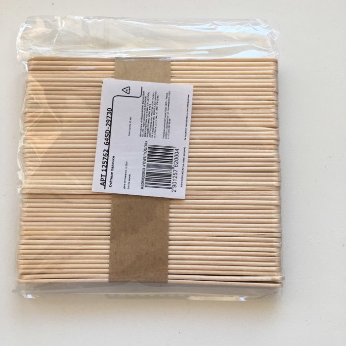 Фотография покупателя товара Счётные палочки простые, набор 50 шт., размер палочки: 11,2 × 1 × 0,2 см - Фото 4