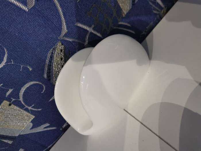 Фотография покупателя товара Салфетница фарфоровая Wilmax, 11×8 см, цвет белый - Фото 2