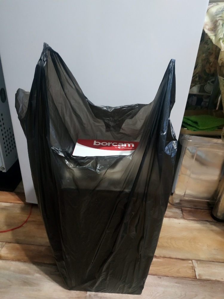 Фотография покупателя товара Мешки для мусора «Крепак», 30 л, с ручками, ПНД, 11 мкм, 50×65 см, 20 шт, цвет чёрный - Фото 1