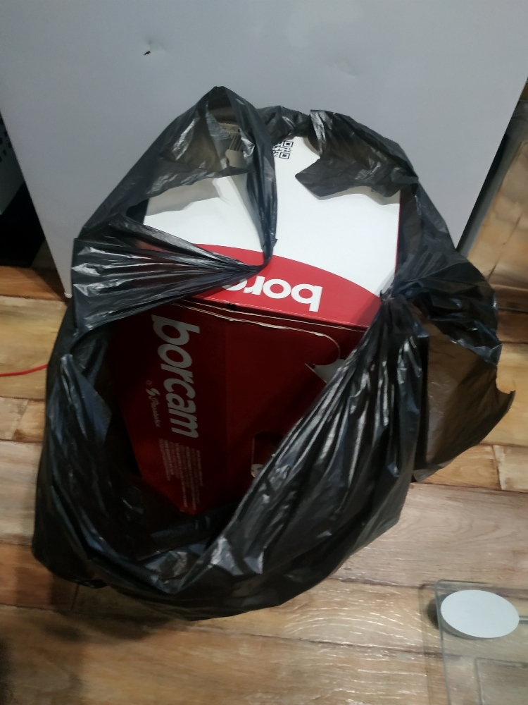 Фотография покупателя товара Мешки для мусора «Крепак», 30 л, с ручками, ПНД, 11 мкм, 50×65 см, 20 шт, цвет чёрный - Фото 2