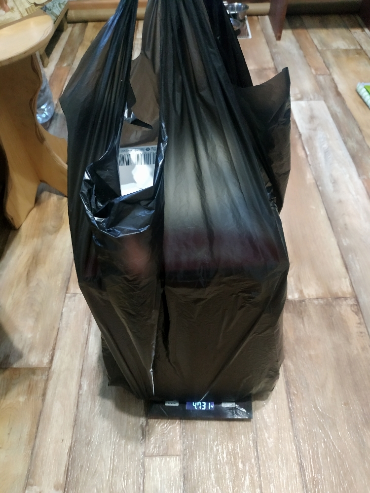 Фотография покупателя товара Мешки для мусора «Крепак», 30 л, с ручками, ПНД, 11 мкм, 50×65 см, 20 шт, цвет чёрный - Фото 7