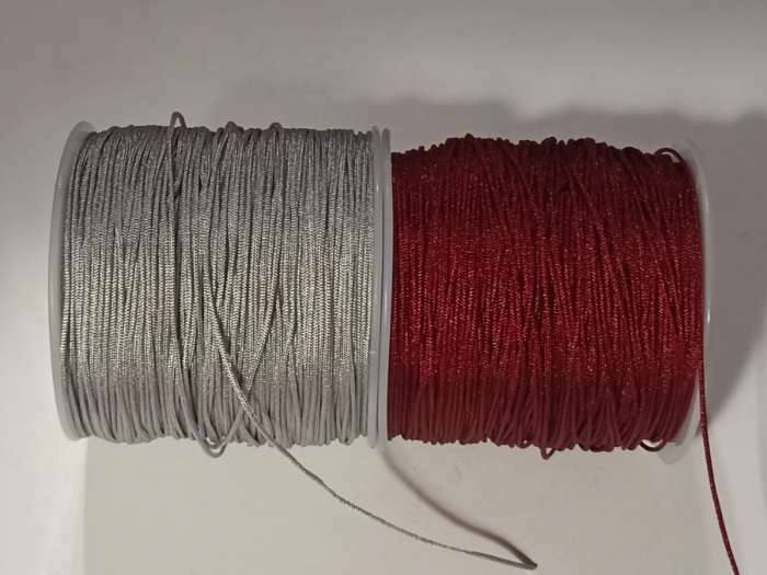 Фотография покупателя товара Шнур «Шамбала» длина 100 м, d=1 мм, цвет бордовый