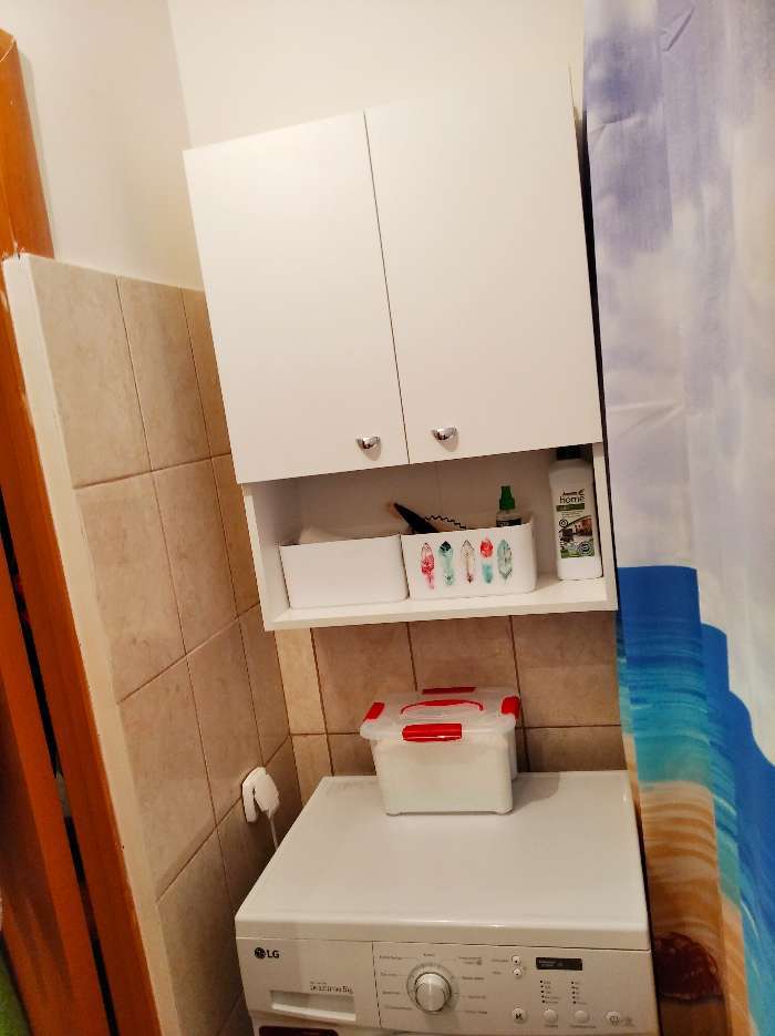 Фотография покупателя товара Шкаф для ванной комнаты "Вега 6004" белый, 60 х 24 х 80 см - Фото 11