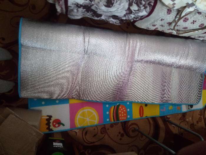 Фотография покупателя товара Игровой коврик для детей на фольгированной основе «Малыши зверята», размер 180х150x0,5 см, Крошка Я - Фото 6