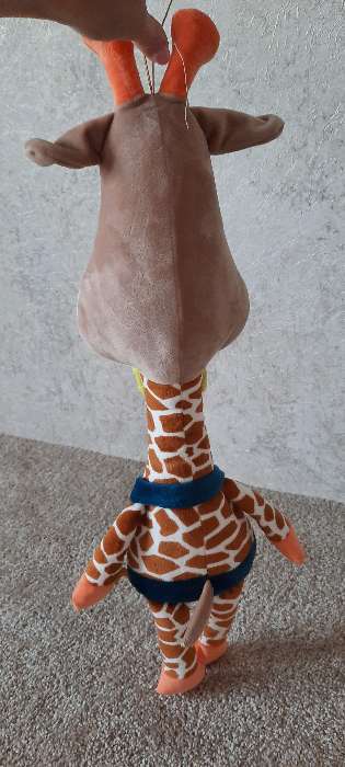 Фотография покупателя товара Мягкая игрушка «Жираф Жека», 62 см - Фото 2