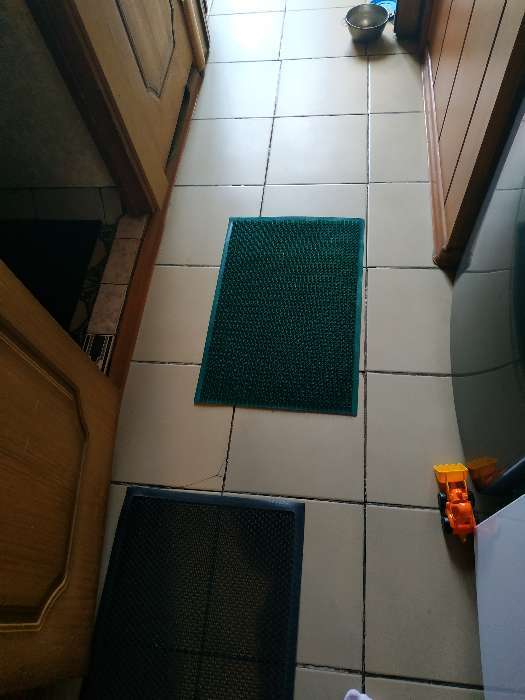 Фотография покупателя товара Покрытие ковровое щетинистое «Травка», 39×59 см, цвет тёмно-зелёный - Фото 4
